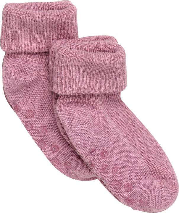 Minymo Antirutsch-Socken 2er Set Orchid Haze Gr. 23/26 (2er Pack, 23 - 26)
