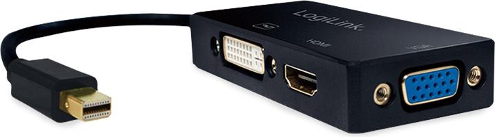 Actual product image LogiLink 4K Mini DisplayPort (DVI, HDMI, VGA, 8.70 cm)