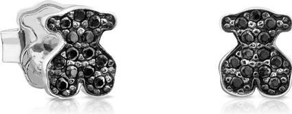 Produktbild Tous Silver Teddy Bear Earrings with Onyx Icon Color 614933520