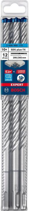 Actual product image Bosch Professional Zubehör EXPERT SDS plus-7X hammer drill, 12 x 200 x 265 mm (12 millimetres)