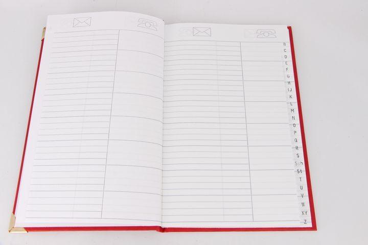 Produktbild Roost Adressbuch (A5, Liniert)