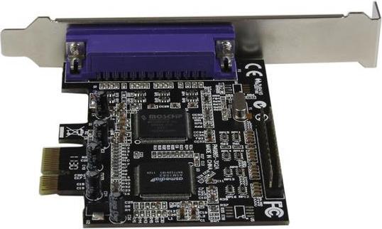 Actual product image StarTech 2 Port PCI Express Parallel Adapter Card