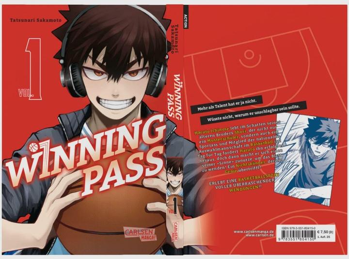 Produktbild Winning Pass 1 (Deutsch, Tatsunari Sakamoto, Tony Toshimitsu Tran, 2025)