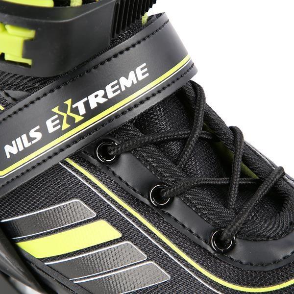Image du produit Nils EXTREME NH18191 2IN1 PATINS INLINE NOIR/CITRON VERT SIZE. M (34-38) AVEC PATIN DE HOCKEY (34, 35, 36, 37, 38)