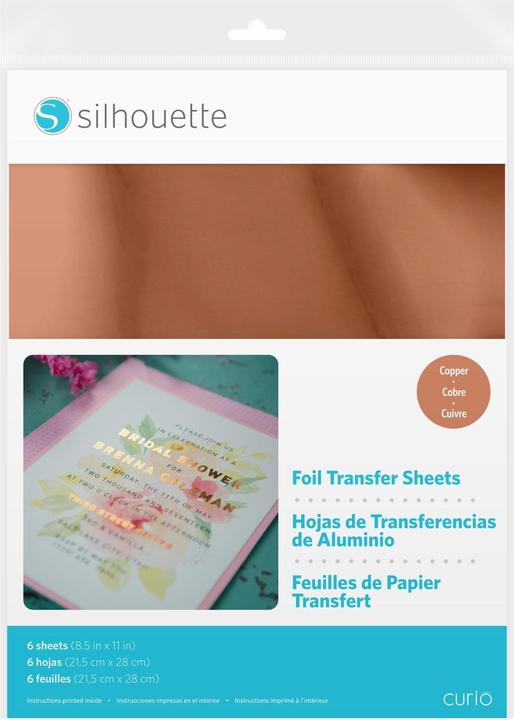 Produktbild Silhouette Transferfolie kupfer