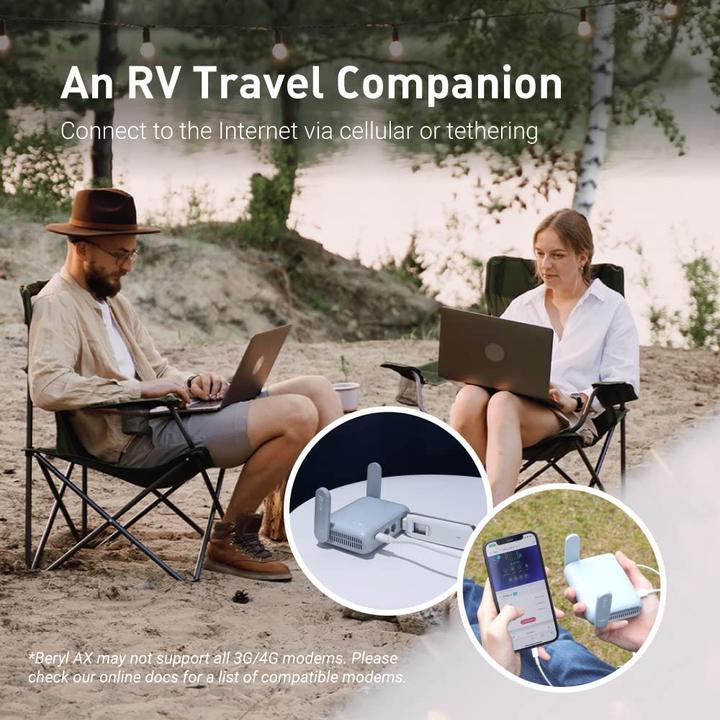 Immagine prodotto iNET Router Gigabit tascabile WiFi 6 wireless da viaggio