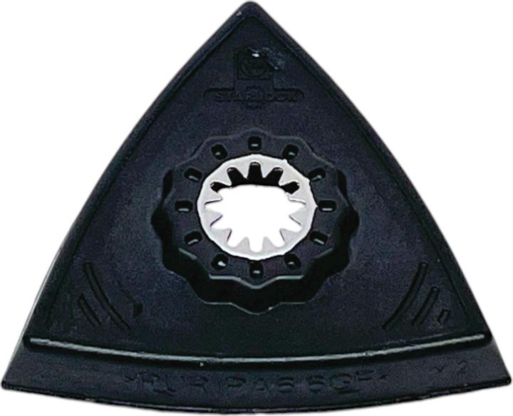 Actual product image Fein Sanding plate flat Starlock edge length 80 mm for Multimaster