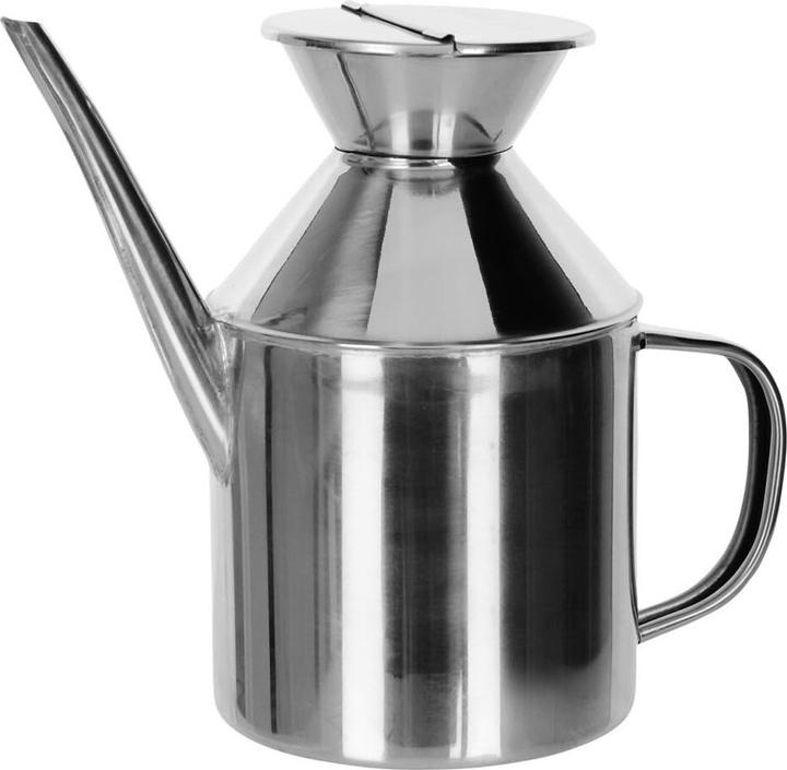 Actual product image Ibili Stainless steel oil can 0.7 litres For simple and precise oil dispensing (700 ml)