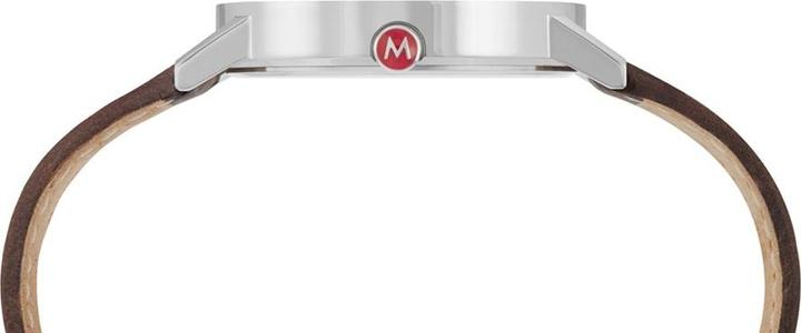 Actual product image Mondaine Classic - Vegan polished (Analogue wristwatch, Swiss made, 40 mm)