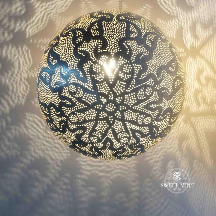 Produktbild Sweet Mint Orientalische Lampe Rangi Filigree (E27)