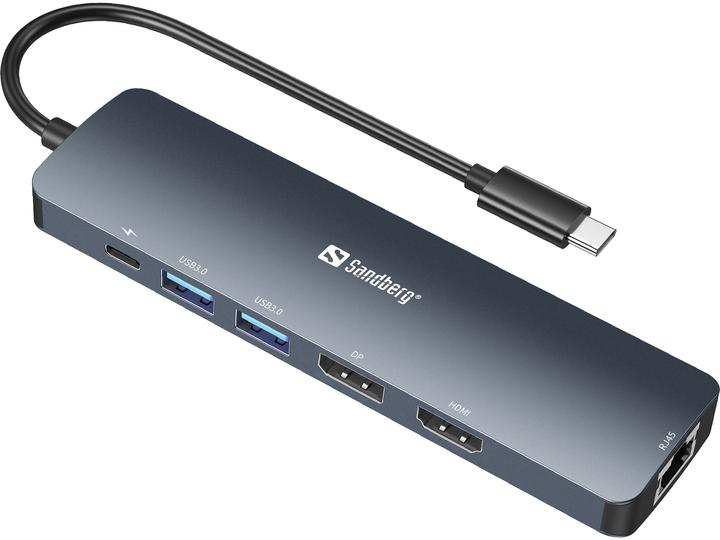 Produktbild Sandberg Multi Dock (USB-C, 6 Ports)