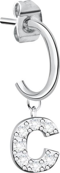 La Petite Story - Single steel earring "C" LPS02AQM71 (Edelstahl)