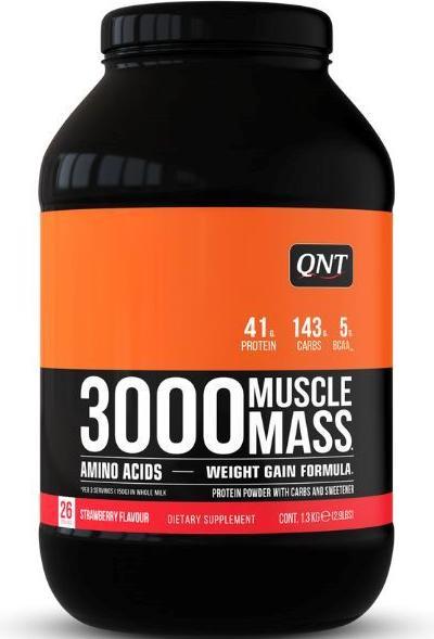 Immagine prodotto QNT 3000 Guadagno di massa muscolare 1,3 kg (Taglierina, 1 pz., 1300 g)