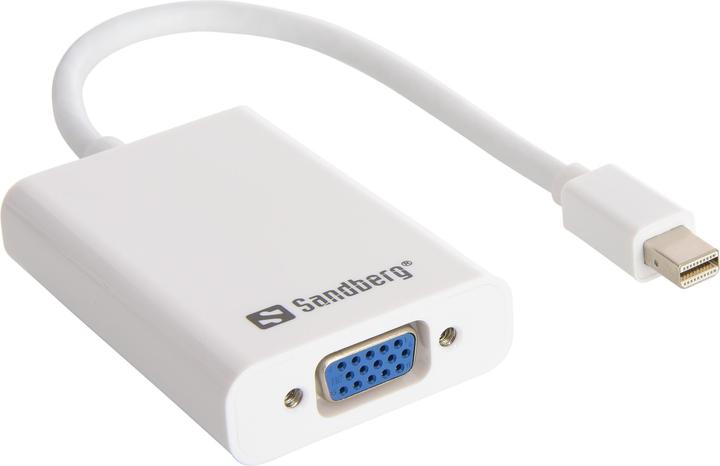 Sandberg Mini DisplayPort zu (VGA, Audio, 10 cm)