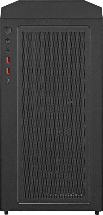 Image du produit Cougar Uniface Black| Boîtier PC | Mid Tower / Façade Mesh / 2 x Ventilateurs ARGB / TG Left Panel (ATX, Mini-ITX, SSI CEB, mATX)