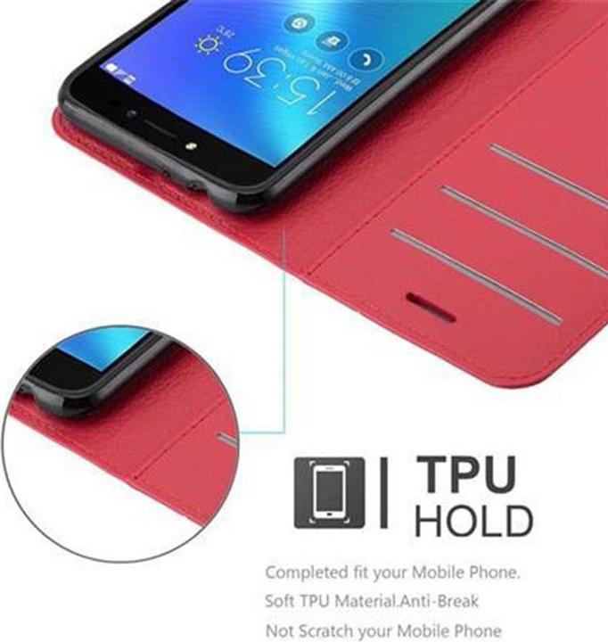 Produktbild Cadorabo Book mit Standfunktion Cover (Asus Zenfone 3 Go, Asus Zenfone Live)