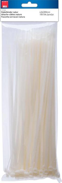 Produktbild Max Hauri Kabelbinder (Kunststoffkabelbinder, 300 mm, 100 Stk.)