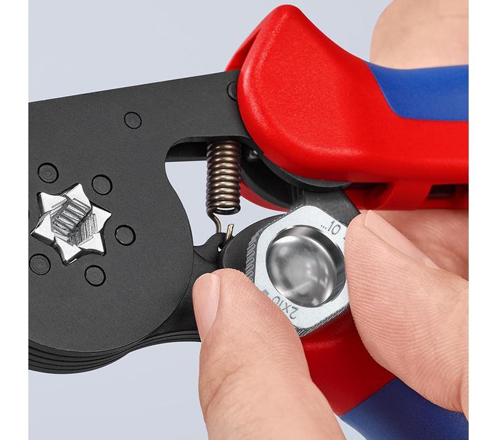 Immagine prodotto Knipex Pinze a crimpare autoregolanti (180 mm)