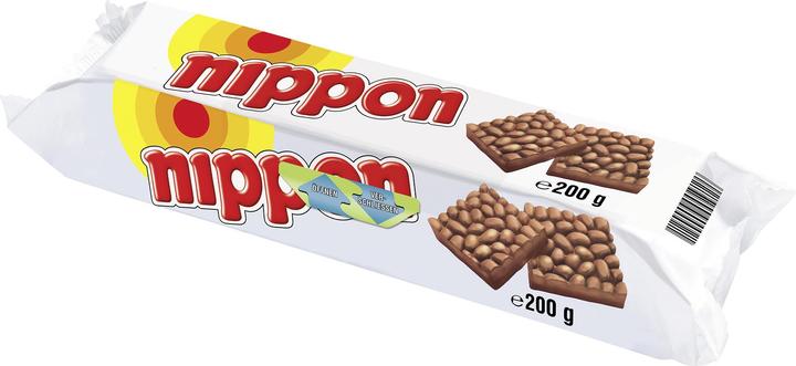 Produktbild Nippon Puffreiswaffeln mit Schokolade 200 g (200 g)