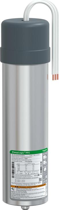Actual product image Schneider Electric Standard capacitor, EasyLogic PFC SD, 4.2/5kvar, 480V, 50/60Hz BLRCS042A050B48