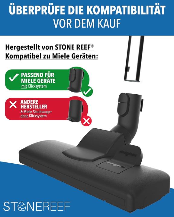 Produktbild Stone Reef Staubsauger-Bodendüse für Miele-Modelle