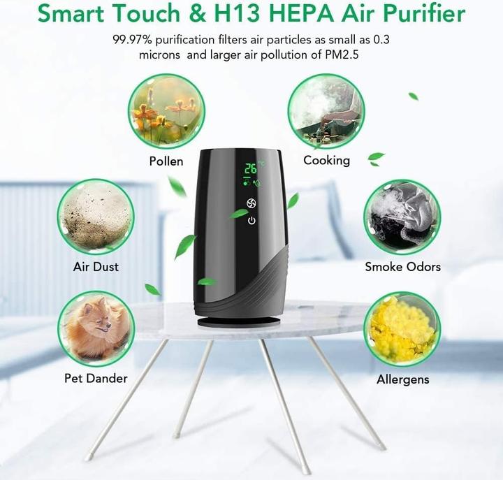 Produktbild Acekool Luftreiniger mit H13 HEPA Filter (12 m²)