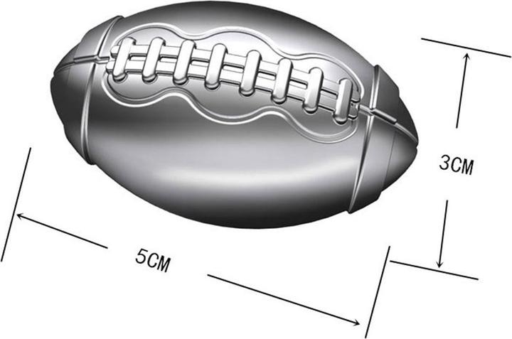 Actual product image König Design Silicone ice cube mould football ice mould whisky round ice ball ice cube tray