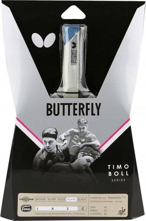 Actual product image Butterfly Boll Platinum