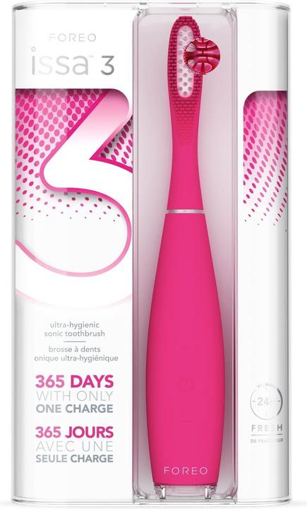 Image du produit Foreo Brosse à dents sonique Issa 3 Fuchsia (Brosse à dents sonique)