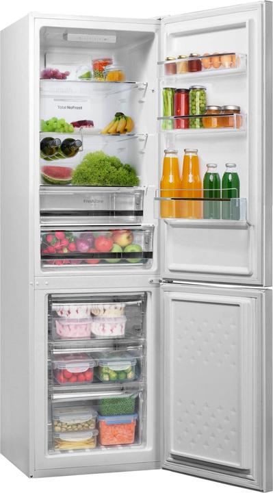 Produktbild Amica Kühlgefrierkombination KGCN 387 110 W BxHxT 54 x 170 x 57.6 cm Kühlteil 161 l Gefrierteil 70 l (Freistehend, 231 l)