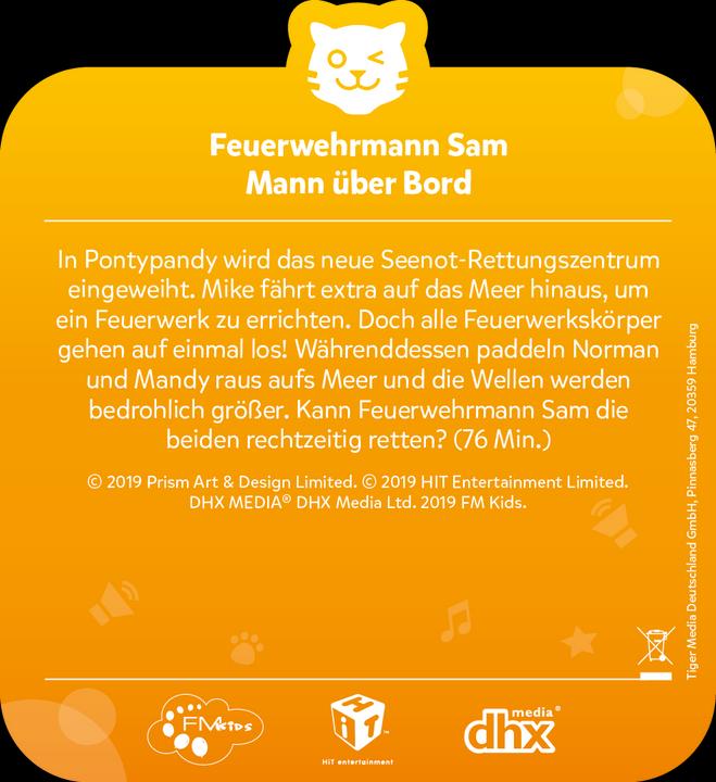 Produktbild Tigermedia Tigercard Feuerwehrmann Sam Mann über Bord (Deutsch)