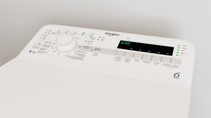 Produktbild Whirlpool TDLR 6230S CH/N (6 kg, Oben)