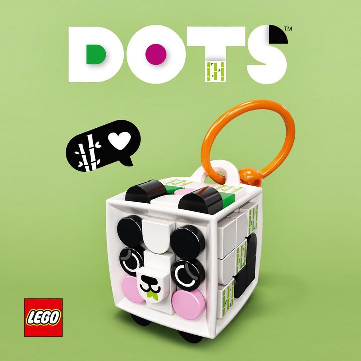 Actual product image LEGO Bag pendant panda (41930, LEGO Dots)