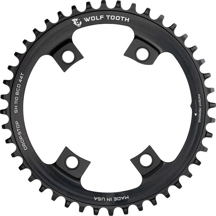 Image du produit Wolf Tooth Plateau asymétrique 4 trous Ø110mm BCD Shimano (48)
