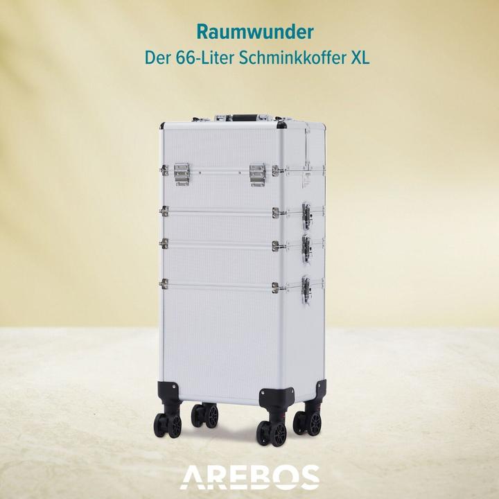 Immagine prodotto Arebos Custodia per cosmetici 4in1