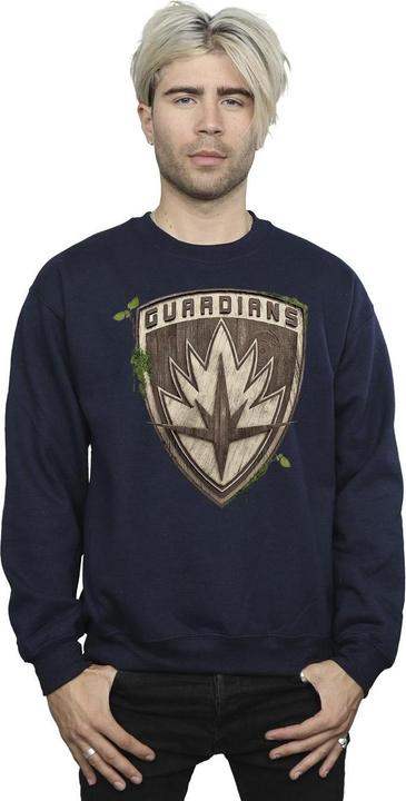 Actual product image Mens I Am Groot Guardian Emblem Sweatshirt (L)