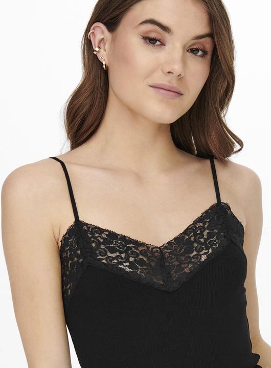 Actual product image Only Ribbed lace top (XS)