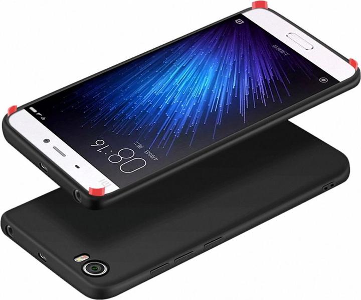 Actual product image König Design TPU Silicone Case for Mobile Huawei P10 Lite Cover Bumper Protective Sleeve Transparent (Huawei P10 Lite)