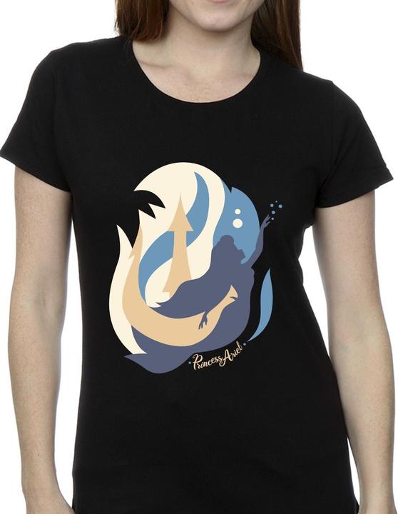 Image du produit Disney - T-shirt THE LITTLE MERMAID COLOUR SILHOUETTES - Femme (XL)