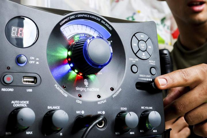 Actual product image Singing machine SML385U Karaoke Black EU