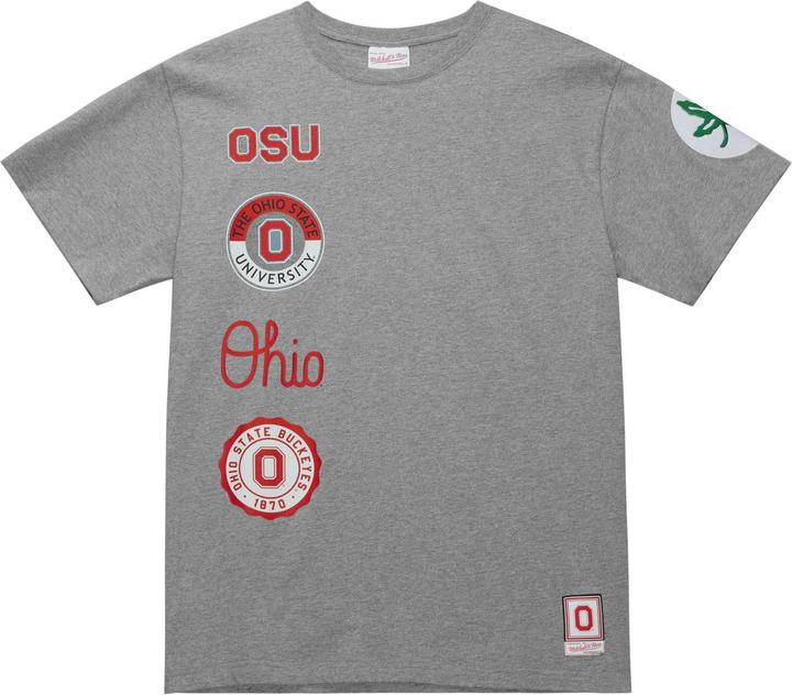 Mitchell & Ness Shirt - HOMETOWN CITY Ohio State - S (S)