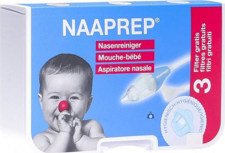 Naaprep Nettoyeur nasal avec 3 filtres