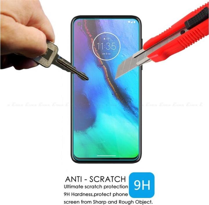Actual product image Screenguard Motorola Moto G Pro Protective Glass Film Case Friendly Design (1 Piece, Motorola Moto G Pro)