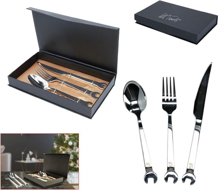 Actual product image KS Tools Cutlery set, 3 pcs (3 Piece, Cutlery set)