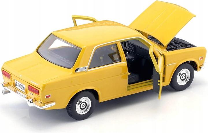 Image du produit Maisto Modèle composite Datsun 510 1/24 jaune