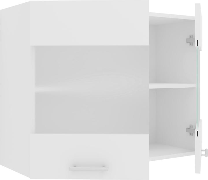 Immagine prodotto VCM Mobile da Cucina Larghezza 80 cm Armadio a Parete con Anta in Vetro Opaco Mobili da Cucina Esilo (60 x 80 x 31 cm)