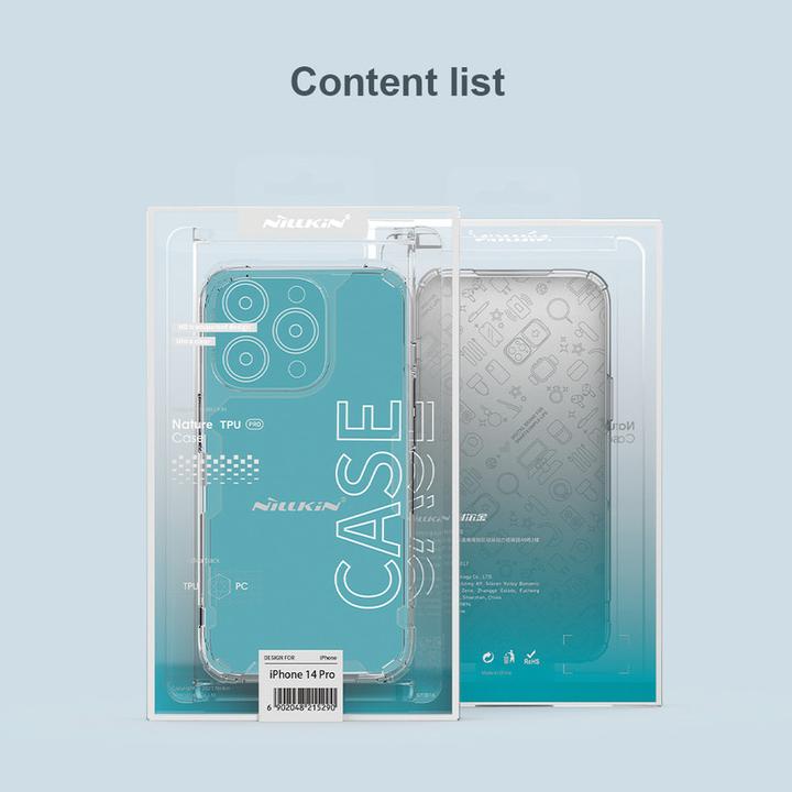 Actual product image Nillkin Nature Pro Soft Series (Apple iPhone 14 Pro)