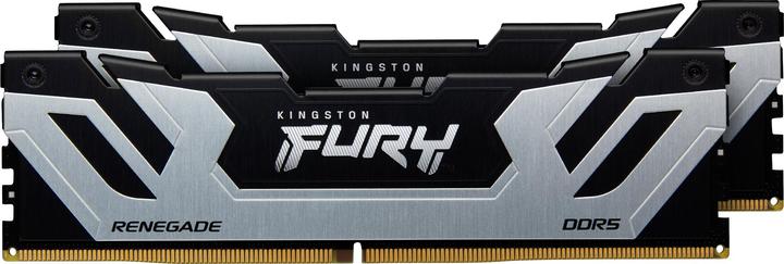 Actual product image Kingston 48GB 8800MT/s DDR5 CL42 CUDIMM Kit of 2 FURY Renegade Silver (2 x 24GB, 8800 MHz, DDR5 RAM, CU-DIMM)