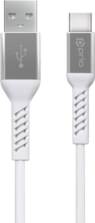 Immagine prodotto prio Carica e sincronizzazione ad alta velocità da USB C a USB A 3A 1,2 m bianco (1.20 m, USB 2.0)