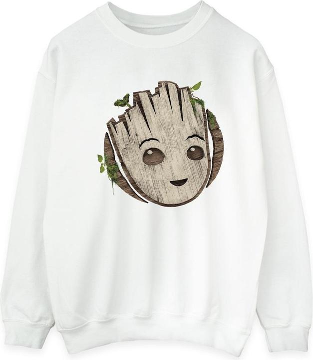 Immagine prodotto I Am Groot Wooden Head Felpa Uomo (XL)